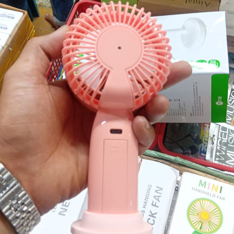 Portable Rechargeable Mini Handset Fan